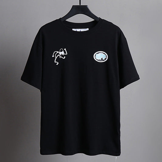 OFF-WHITE DJ Print T-Shirts