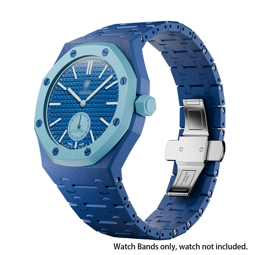Royal Pop Strap — Cobalt Blue | Bioceramic Band for Swatch × AP Royal Pop