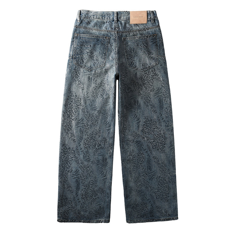 Purple Brand Crystal Diamond Jeans #100
