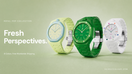Royal Pop Strap — Forest Green | Bioceramic Band for Swatch × AP Royal Pop